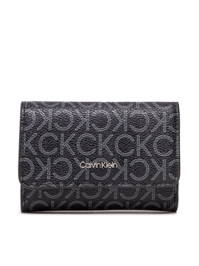 Calvin Klein Calvin Klein Malá dámská peněženka Ck Must Trifold Sm Mono K60K609559 Černá
