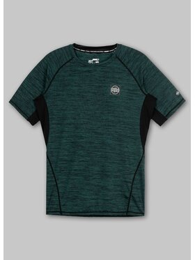 PITBULL PITBULL Koszulka techniczna New Logo Niebieski Regular Fit
