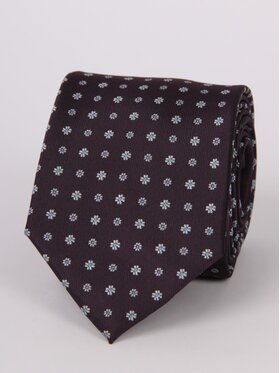 LARS LARS Krawat P3464 Fioletowy