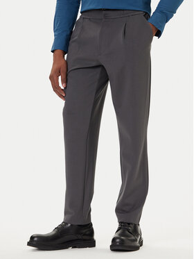 Calvin Klein Calvin Klein Chino nohavice LV04LE613G Sivá Slim Fit