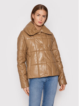 Trussardi Trussardi Jacke aus Kunstleder 56S00654 Braun Regular Fit