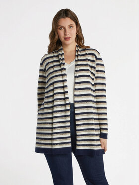 Fiorella Rubino Fiorella Rubino Cardigan M496L007865N0Z4 Bianco A-Line Fit