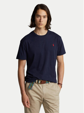 Polo Ralph Lauren Polo Ralph Lauren Majica Bsr 710680785 Mornarsko modra Custom Slim Fit