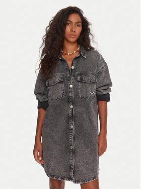 Roxy Roxy Vestito di jeans Tidal Moon ERJDD03009 Grigio Relaxed Fit