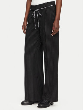 Karl Lagerfeld Jeans Karl Lagerfeld Jeans Текстилни панталони B3W10019 Черен Regular Fit