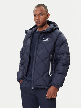 EA7 Emporio Armani EA7 Emporio Armani Daunenjacke 7M001001 AF15923 UB102 Dunkelblau Modern Fit