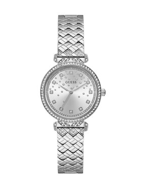 Guess Guess Hodinky GW0763L1 Stříbrná