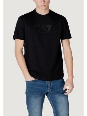 EA7 Emporio Armani EA7 Emporio Armani Tricou 7M000224 AF10375 UC001 Negru Regular Fit