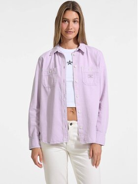 Guess Jeans Guess Jeans Top 175539 Fioletowy Classic Fit