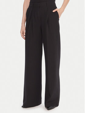 BOSS BOSS Spodnie palazzo C_Tiwi2 50545580 Czarny Wide Leg