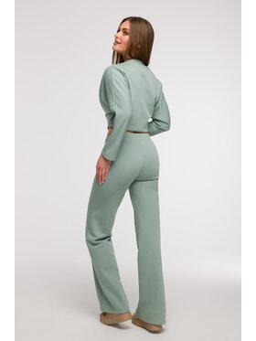 BeWear BeWear Teplákové kalhoty B296 Zelená Comfortable Fit