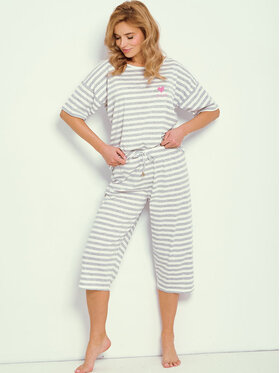 Taro Taro Piżama T3334-01 Szary Basic Fit