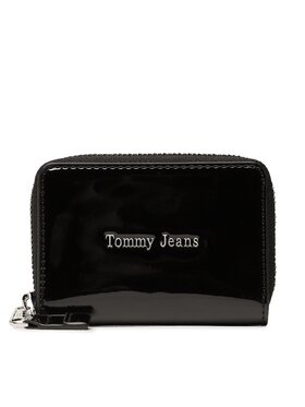 Tommy Jeans Tommy Jeans Portofel Mic de Damă Tjw Must Small Za Patent AW0AW14974 Negru