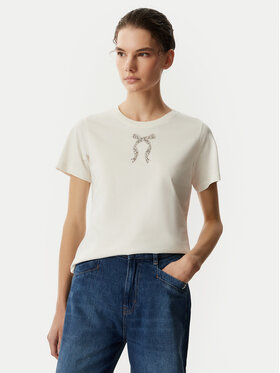JOOP! JOOP! T-Shirt Tamme 30103725 Bílá Slim Fit