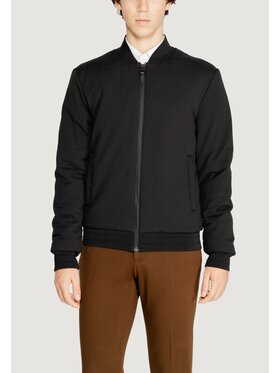 Antony Morato Antony Morato Giacca di pelle DOBBY TECHNO Nero Regular Fit