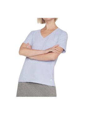 Skechers Skechers T-Shirt WTO80-PRPW Fioletowy Regular Fit