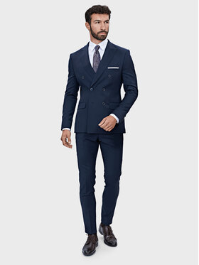 Evenemen Evenemen Garnitur Rezydent Granatowy Slim Fit