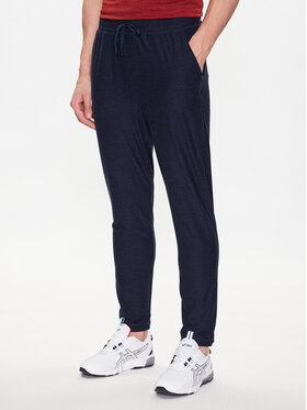 Skechers Skechers Spodnie dresowe Skechers Ultra Go Lite Tapered Pant Granatowy Regular Fit