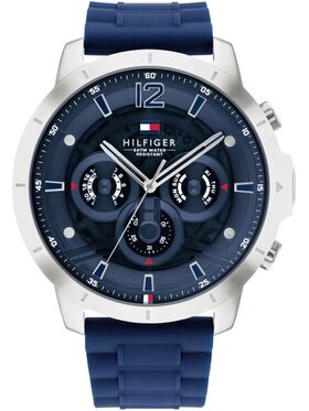 Tommy Hilfiger Tommy Hilfiger Zegarek 1710489 Granatowy