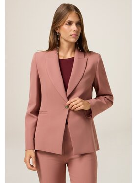 Oltre Oltre Giacca di transizione Q005R004627N006 Rosa Slim Fit
