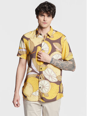 Guess Guess Marškiniai Lemon M3GH53 WD4Z2 Spalvota Slim Fit