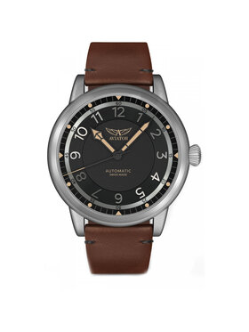 Aviator Aviator Zegarek V.3.31.0.228.4 Brązowy