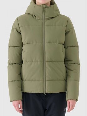 4F 4F Giubbotto piumino 4FWAW24TTJAF0781-43S Verde Regular Fit