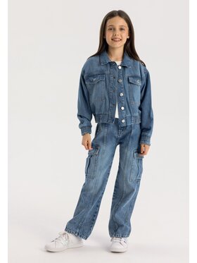 minoti minoti Kurtka jeansowa 22jacket43 Niebieski Regular Fit