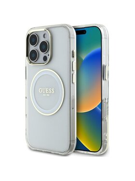 Guess Guess Etui na telefon iPhone 16 Pro Biały