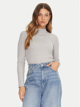 Guess Jeans Guess Jeans Гольф W5BP23 KA0H1 Сірий Slim Fit