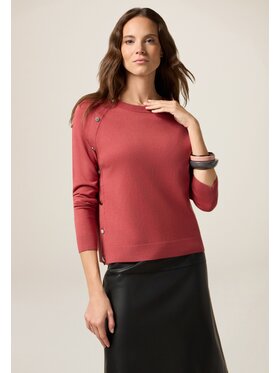 Oltre Oltre Maglione M284J005018N027 Arancione Slim Fit
