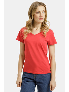 Cross Jeans Cross Jeans T-Shirt 56250-007 Czerwony