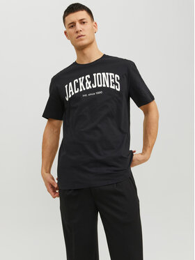 Jack&Jones Jack&Jones T-shirt Josh 12236514 Noir Relaxed Fit