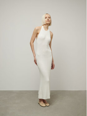 La Mania La Mania Vestito da giorno SUNKISSED Bianco Classic Fit