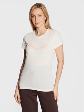 Salewa Salewa Koszulka techniczna Solid Dry 27019 Biały Regular Fit