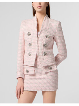 PHILIPP PLEIN PHILIPP PLEIN Kurtka puchowa 29123 Różowy Regular Fit