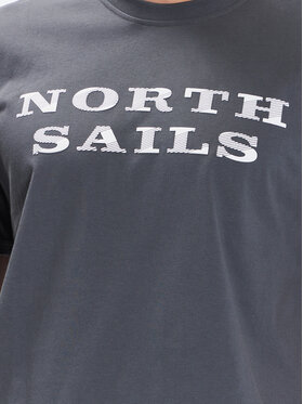 North Sails Majica Graphic 692838 Siva Regular Fit