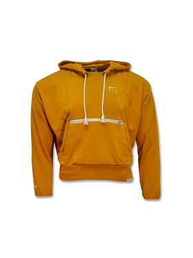 Nike Nike Bluza Standard Issue Hoodie Wmns Brązowy Standard Fit