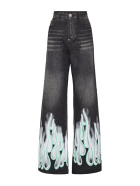 PHILIPP PLEIN PHILIPP PLEIN Jeansy 21703 Šedá Skater Fit