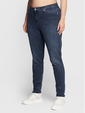 Calvin Klein Jeans Plus Calvin Klein Jeans Plus Jeansy J20J217920 Tmavomodrá Skinny Fit