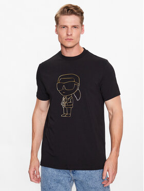 KARL LAGERFELD KARL LAGERFELD T-shirt 755082 532221 Nero Regular Fit