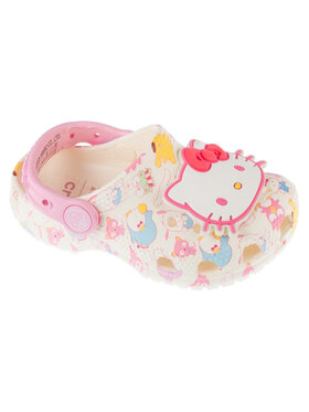 Crocs Crocs Ciabatte Classic Hello Kitty Clog T Bianco