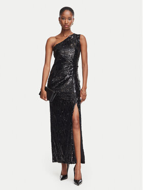 Rinascimento Rinascimento Vakarinė suknelė CFC0020444002 Juoda Regular Fit