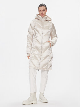 Calvin Klein Calvin Klein Kurtka zimowa K20K207069 Écru Regular Fit