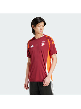 adidas adidas Koszulka techniczna 129599 Czerwony Slim Fit