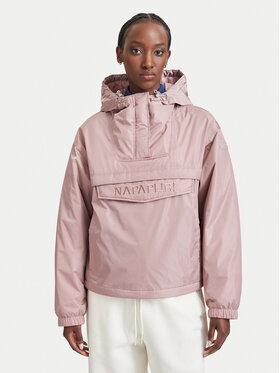 Napapijri Napapijri Bunda anorak Rainforest Optique W NP0A8AHAP241 Světle růžová Oversize