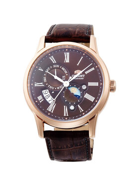 Orient Orient Hodinky RA-AK0009T30B Hnědá