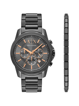 Armani Exchange Armani Exchange Hodinky AX7170SET Sivá