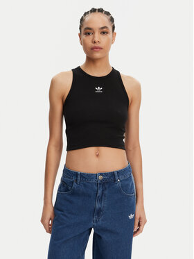 adidas adidas Top Essentials IW5736 Czarny Slim Fit