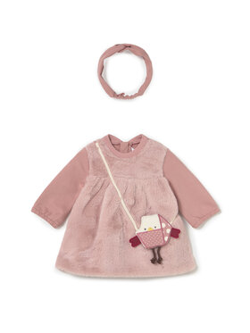 Mayoral Mayoral Každodenní šaty 2823 Růžová Regular Fit